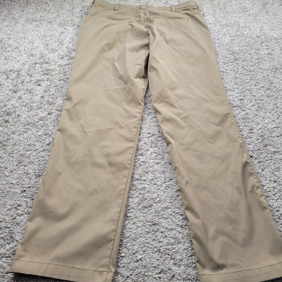 Lee Extreme Pants Mens 36x33 Tag 36x34 Tan Straight Cool Tex Performance Read - Picture 9 of 10